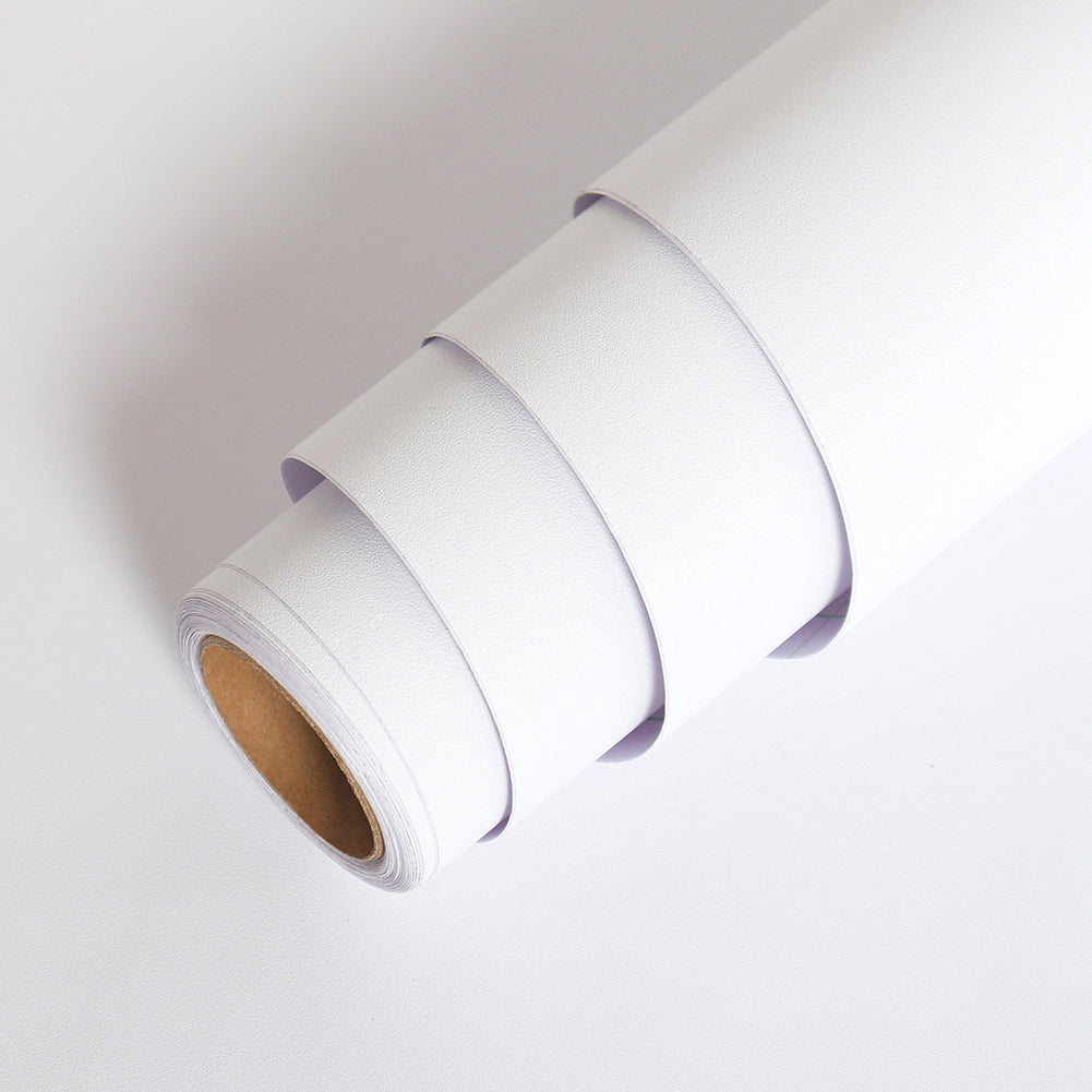 LaCheery Matte White Contact Paper Self Adhesive Wallpaper Waterproof