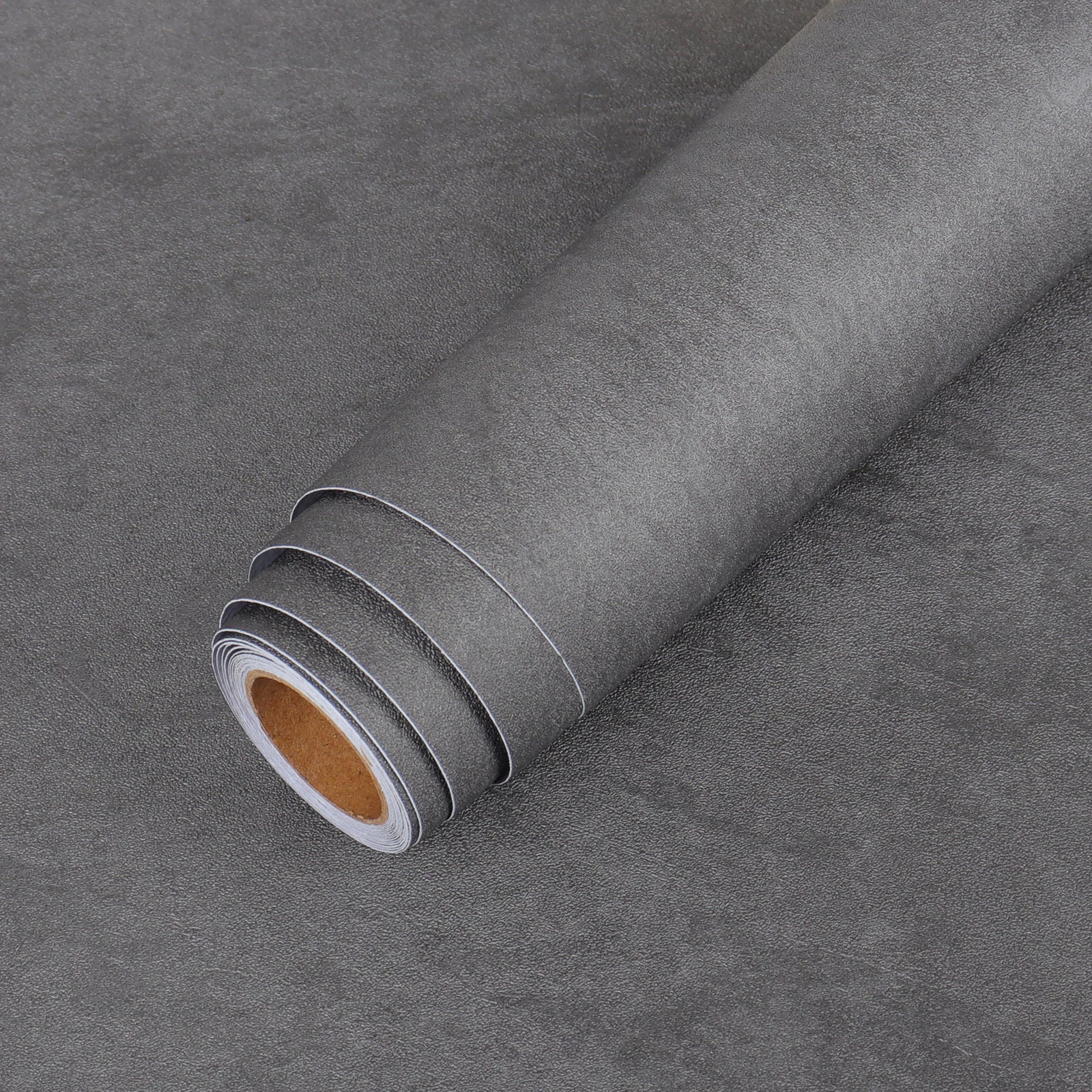 LaCheery Extra Thick Matte Concrete Wallpaper Stick and Peel Wall Pape