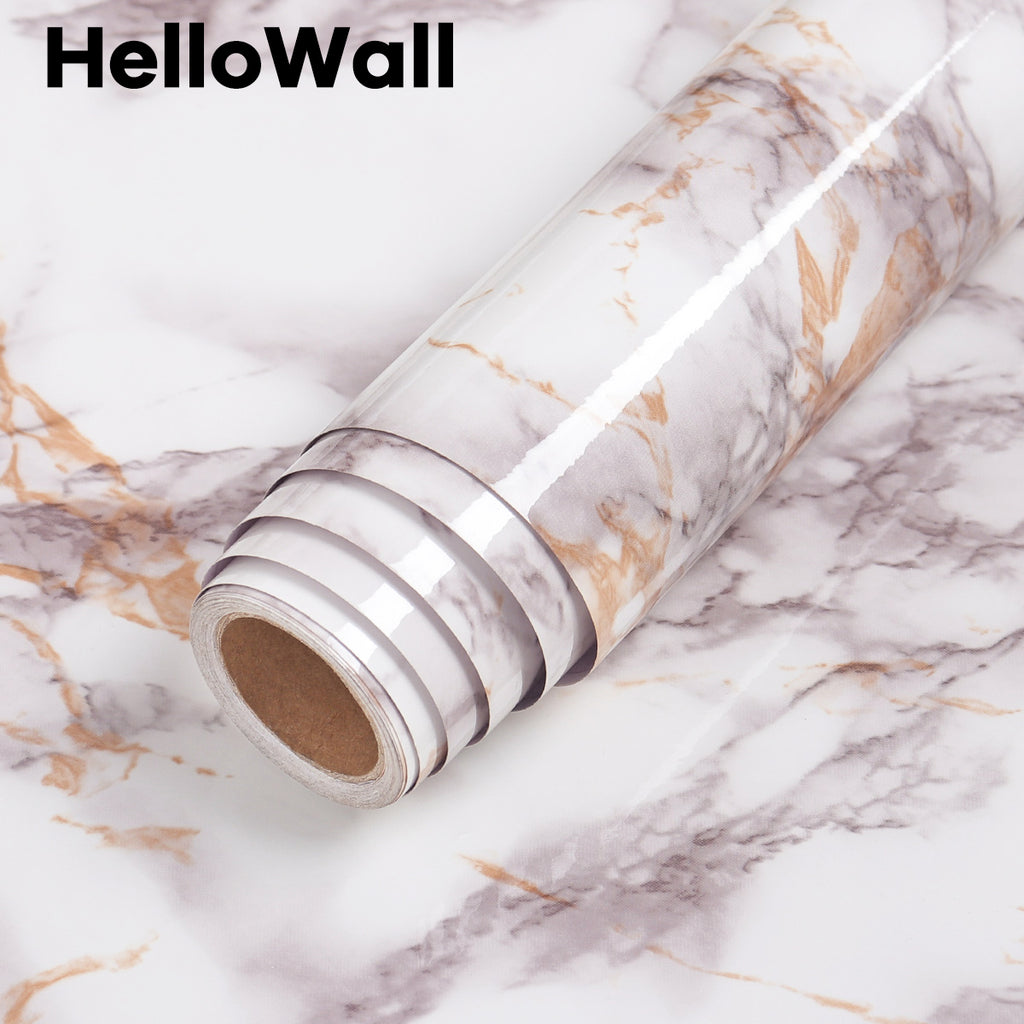 HelloWall 317 x 12 inch Marble Contact Paper for Countertops Cabinets –  LaCheery