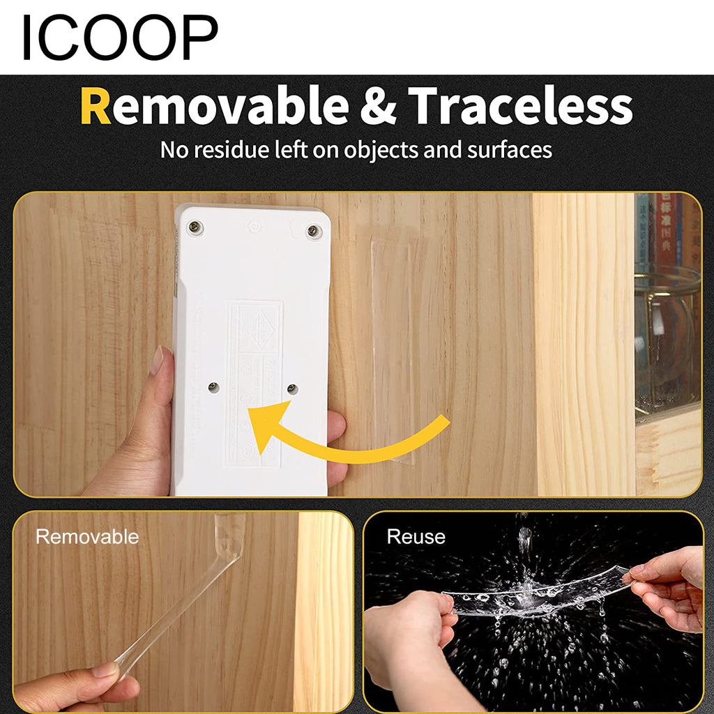 ICOOP Double Sided Tape Heavy Duty, Double Stick Mounting Adhesive Tap –  LaCheery